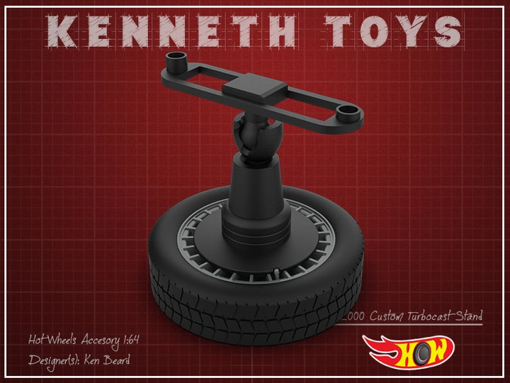 Hot Wheels PMD Turbocast Action Stand