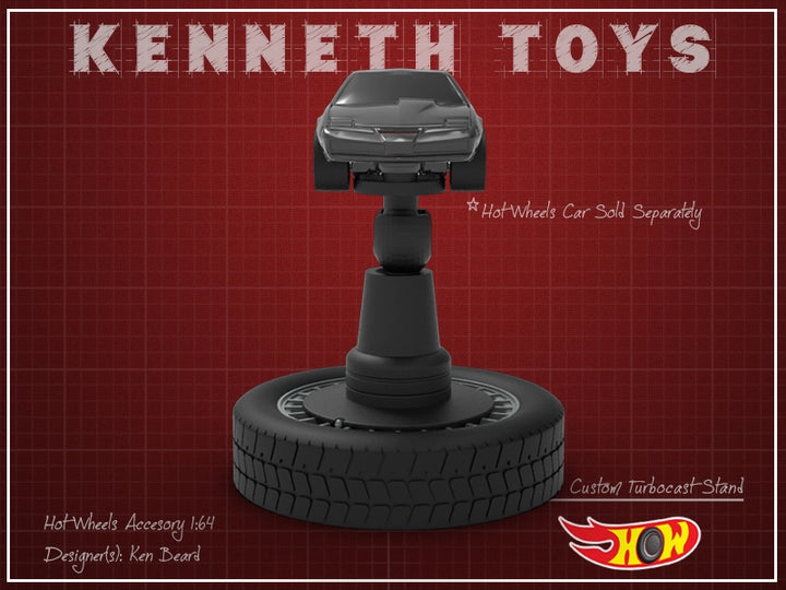 Hot Wheels PMD Turbocast Action Stand